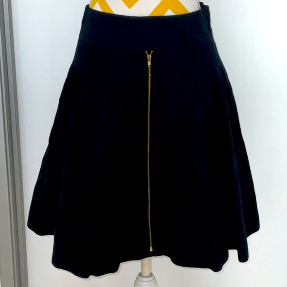 Midi fit/flare skirt